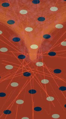 Lüks hareket projeleri için soyut tasarım stili animasyonu olan üst düzey dijital doku