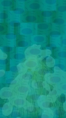 Benzersiz dijital animasyon tarzı grafikleri olan yaratıcı ortam tasarımı için yenilikçi hareket dokusu