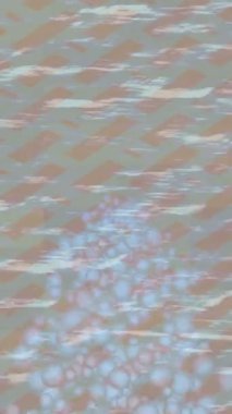 Benzersiz dijital animasyon tarzı grafikleri olan yaratıcı ortam tasarımı için yenilikçi hareket dokusu