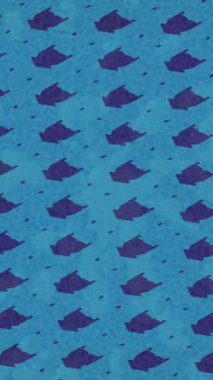 Benzersiz dijital animasyon tarzı grafikleri olan yaratıcı ortam tasarımı için yenilikçi hareket dokusu