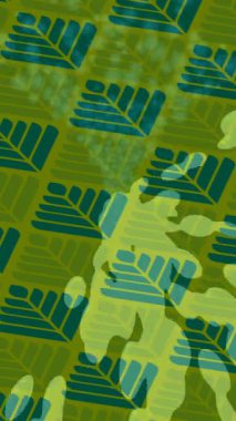 Dijital doku yüzey tasarım biçimi ile modern video animasyonu için gelişmiş hareket grafikleri