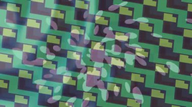 Benzersiz dijital hareket grafiklerine sahip yaratıcı sinematik projeler için yumuşak animasyon yüzeyi