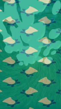 Benzersiz hareket dokusu tasarım sanatı ile profesyonel video düzenleme için modern soyut grafikler