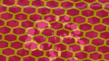 Soyut hareket desenli fütüristik video üretimi için dinamik dijital arkaplan