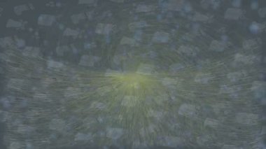 Benzersiz dijital animasyon tarzı grafikleri olan yaratıcı ortam tasarımı için yenilikçi hareket dokusu