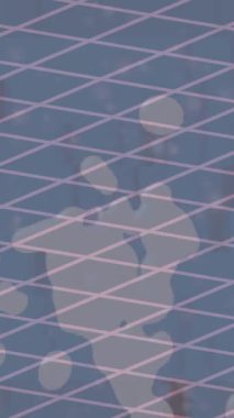 Benzersiz hareket dokusu tasarım sanatı ile profesyonel video düzenleme için modern soyut grafikler