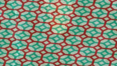 Benzersiz dijital animasyon tarzı grafikleri olan yaratıcı ortam tasarımı için yenilikçi hareket dokusu