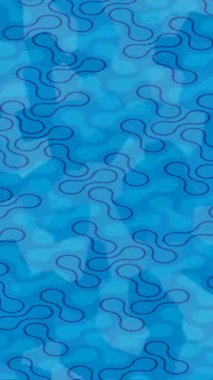 Benzersiz dijital animasyon tarzı grafikleri olan yaratıcı ortam tasarımı için yenilikçi hareket dokusu