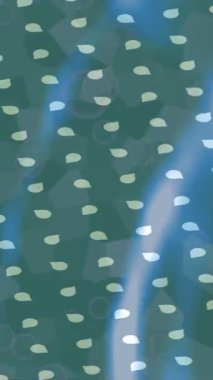 Soyut hareket desenli fütüristik video üretimi için dinamik dijital arkaplan