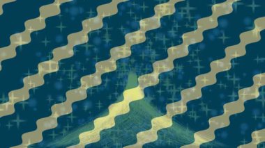 Estetik doku arkaplan tasarımı renkli hareket grafikleri ile moda film giriş profosyoneli