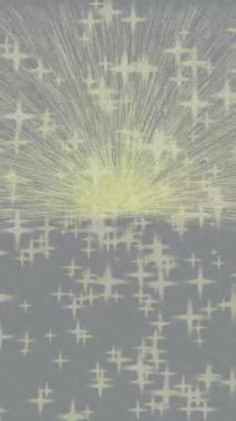 Soyut hareket desenli fütüristik video üretimi için dinamik dijital arkaplan