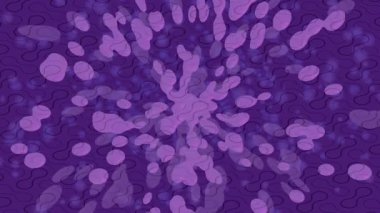 Benzersiz dijital animasyon tarzı grafikleri olan yaratıcı ortam tasarımı için yenilikçi hareket dokusu