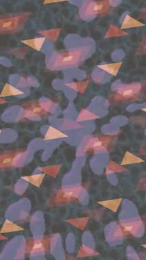 Organik desenli yüzey giriş stili video film sanatı ile soyut arkaplan tasarımı