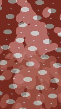 Benzersiz hareket grafikleri tasarım sanatına sahip yaratıcı film üretimi için özet bir arkaplan