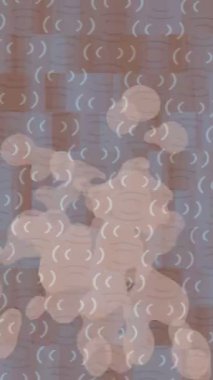 Benzersiz video giriş tasarımı projeleri için detaylı yüzey kalıbı film animasyon stili grafik girişi