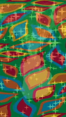 Dijital doku yüzey tasarım biçimi ile modern video animasyonu için gelişmiş hareket grafikleri