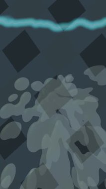 Benzersiz video giriş tasarımı projeleri için detaylı yüzey kalıbı film animasyon stili grafik girişi