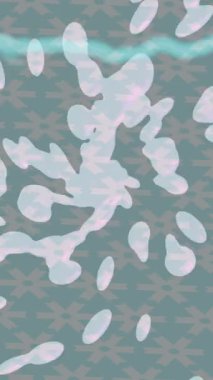 Organik desenli yüzey giriş stili video film sanatı ile soyut arkaplan tasarımı