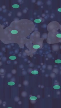 Organik desenli yüzey giriş stili video film sanatı ile soyut arkaplan tasarımı