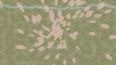 Benzersiz video giriş tasarımı projeleri için detaylı yüzey kalıbı film animasyon stili grafik girişi