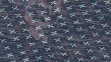 Benzersiz dijital animasyon tarzı grafikleri olan yaratıcı ortam tasarımı için yenilikçi hareket dokusu