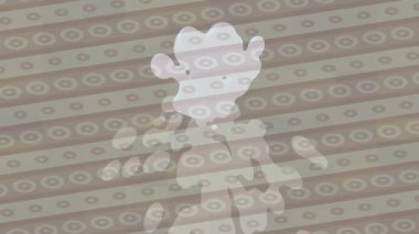 Modern medya üretimi için fütüristik dijital soyut doku sinematik tarz hareketli grafik ögesi