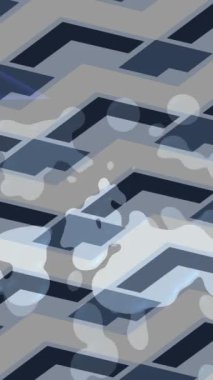 Lüks hareket projeleri için soyut tasarım stili animasyonu olan üst düzey dijital doku