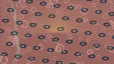 Benzersiz video giriş tasarımı projeleri için detaylı yüzey kalıbı film animasyon stili grafik girişi