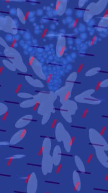 Yaratıcı video düzenleme film arkaplan tasarımı için minimalist organik hareket grafikleri