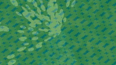 Benzersiz hareket dokusu tasarım sanatı ile profesyonel video düzenleme için modern soyut grafikler