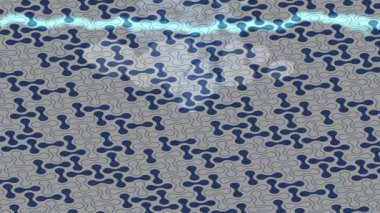 Benzersiz dijital hareket grafiklerine sahip yaratıcı sinematik projeler için yumuşak animasyon yüzeyi