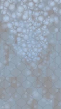 Soyut hareket desenli fütüristik video üretimi için dinamik dijital arkaplan