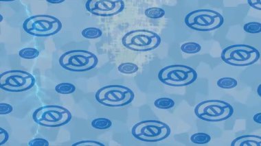 Profesyonel video projeleri sanat tarzı için organik hareketli arkaplan tasarımı