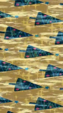 Dijital doku yüzey tasarım biçimi ile modern video animasyonu için gelişmiş hareket grafikleri