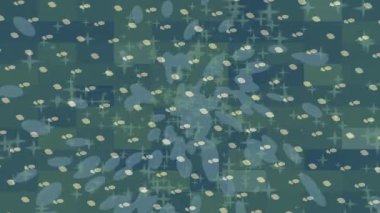 Organik desenli yüzey giriş stili video film sanatı ile soyut arkaplan tasarımı