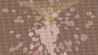 Yaratıcı video düzenleme film arkaplan tasarımı için minimalist organik hareket grafikleri