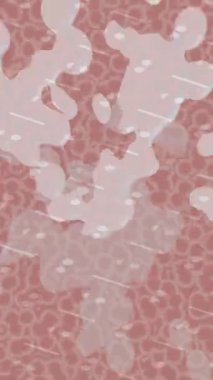 Dijital doku yüzey tasarım biçimi ile modern video animasyonu için gelişmiş hareket grafikleri