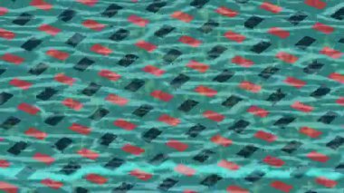 Organik desenli yüzey giriş stili video film sanatı ile soyut arkaplan tasarımı