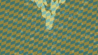 Soyut hareket desenli fütüristik video üretimi için dinamik dijital arkaplan