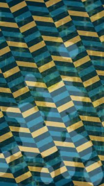 Benzersiz hareket dokusu tasarım sanatı ile profesyonel video düzenleme için modern soyut grafikler