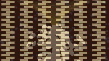 Benzersiz hareket dokusu tasarım sanatı ile profesyonel video düzenleme için modern soyut grafikler