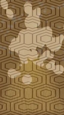 Organik desenli yüzey giriş stili video film sanatı ile soyut arkaplan tasarımı