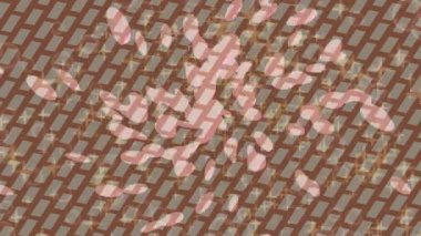 Estetik doku arkaplan tasarımı renkli hareket grafikleri ile moda film giriş profosyoneli