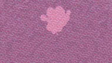 Lüks hareket projeleri için soyut tasarım stili animasyonu olan üst düzey dijital doku