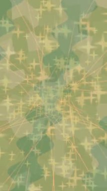 Benzersiz video giriş tasarımı projeleri için detaylı yüzey kalıbı film animasyon stili grafik girişi