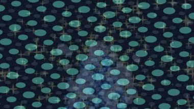 Modern medya üretimi için fütüristik dijital soyut doku sinematik tarz hareketli grafik ögesi