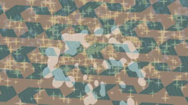 Estetik doku arkaplan tasarımı renkli hareket grafikleri ile moda film giriş profosyoneli