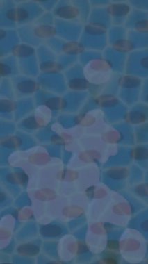 Benzersiz dijital animasyon tarzı grafikleri olan yaratıcı ortam tasarımı için yenilikçi hareket dokusu