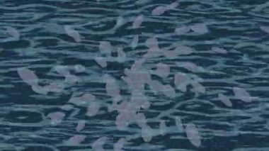 Lüks hareket projeleri için soyut tasarım stili animasyonu olan üst düzey dijital doku