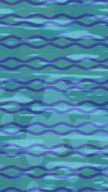 Soyut hareket desenli fütüristik video üretimi için dinamik dijital arkaplan